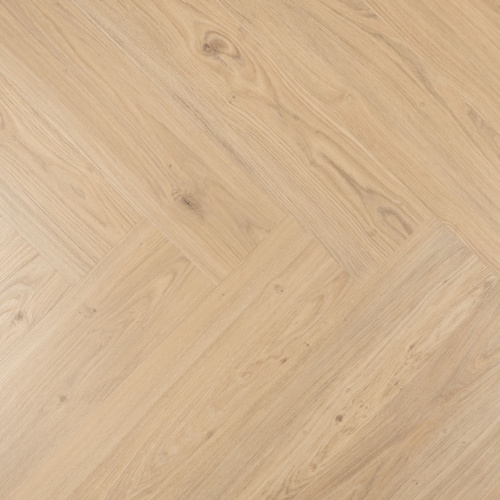 Douwes Dekker PVC klik brede visgraat crème brulee
