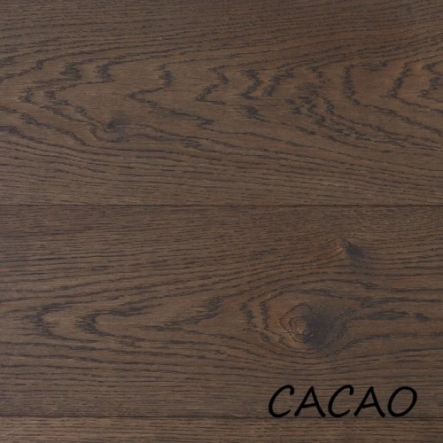 Extra brede delen eiken rustiek 25cm - cacao