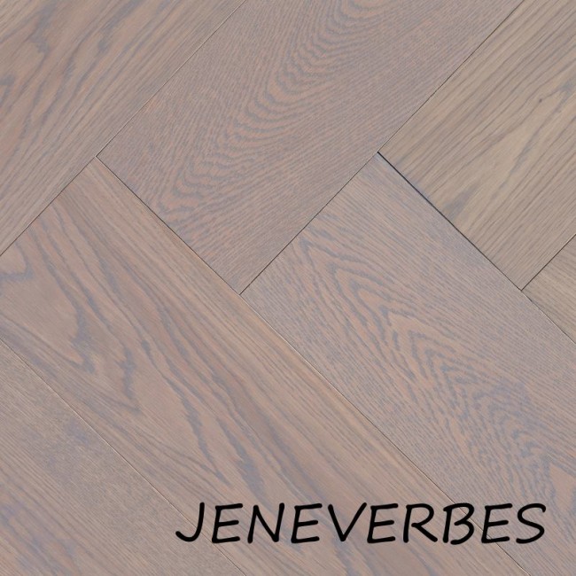 Visgraat eiken rustiek 18cm - jeneverbes