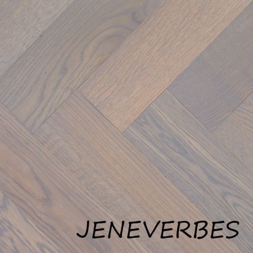 Visgraat eiken premier 13cm - jeneverbes