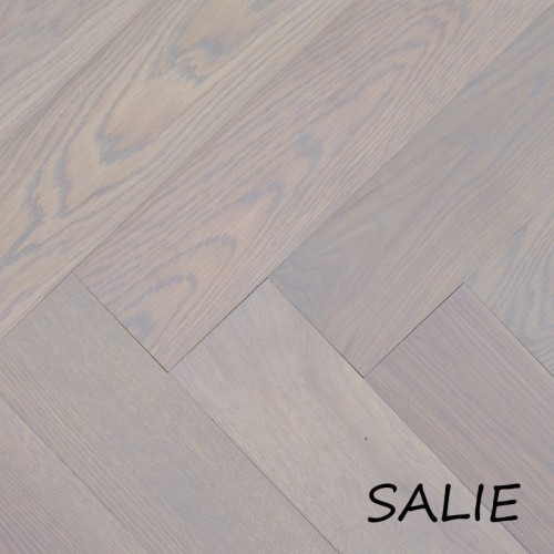 Visgraat eiken premier 13cm - salie