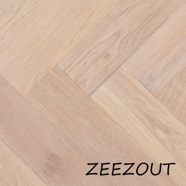 Visgraat eiken premier 13cm - zeezout